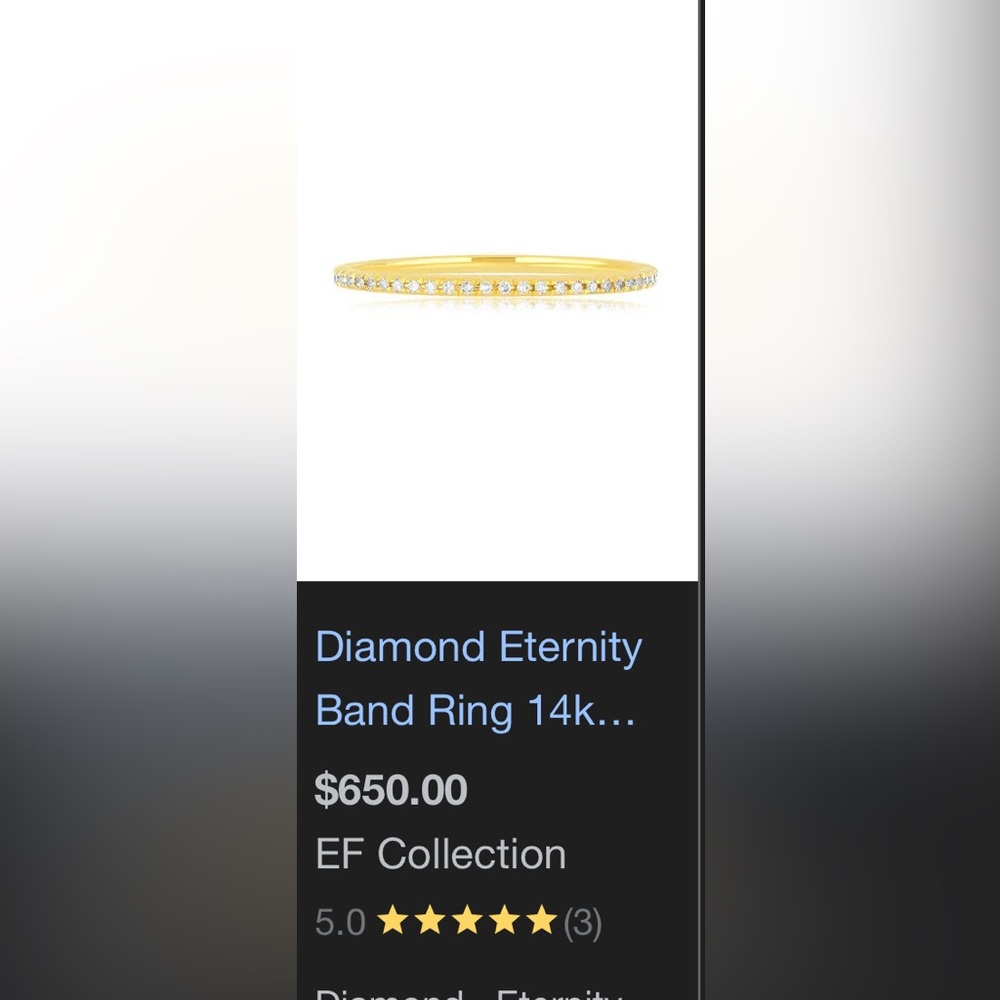 Ef Collection Diamond Eternity Band - image 5